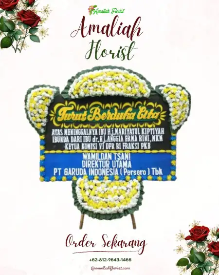 Papan Bunga Duka Waruroyom